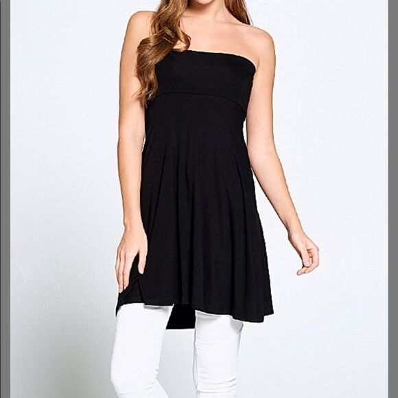 Black Knit Swing Skirt NWOT - Picture 2 of 9